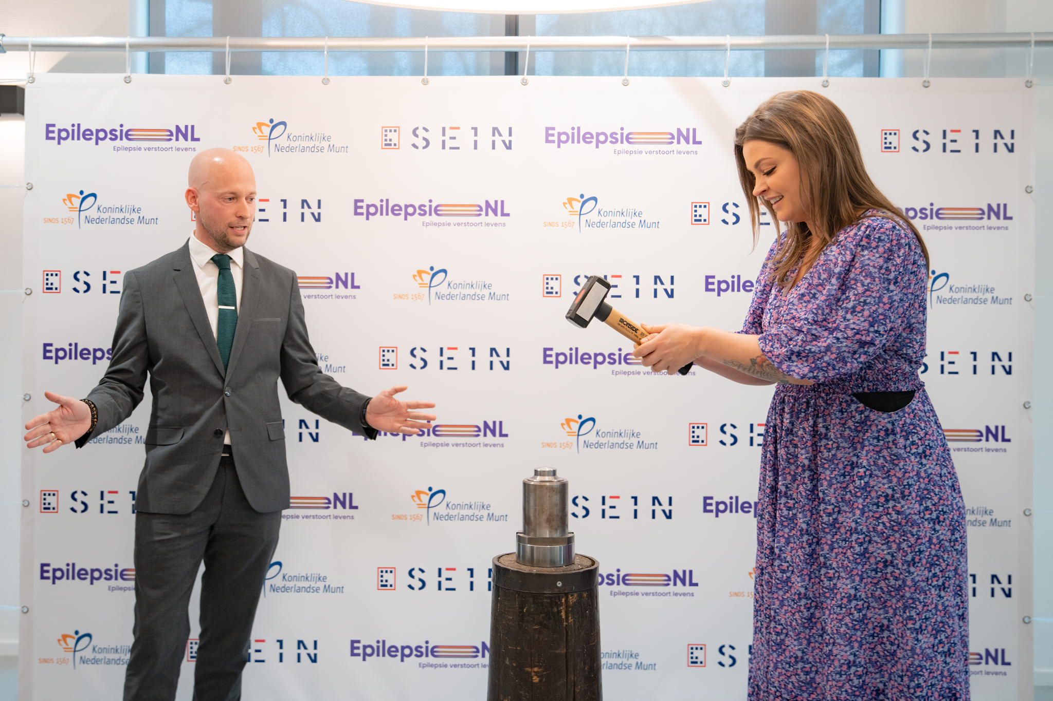 Miljuschka Witzenhausen slaat eerste munt voor EpilepsieNL