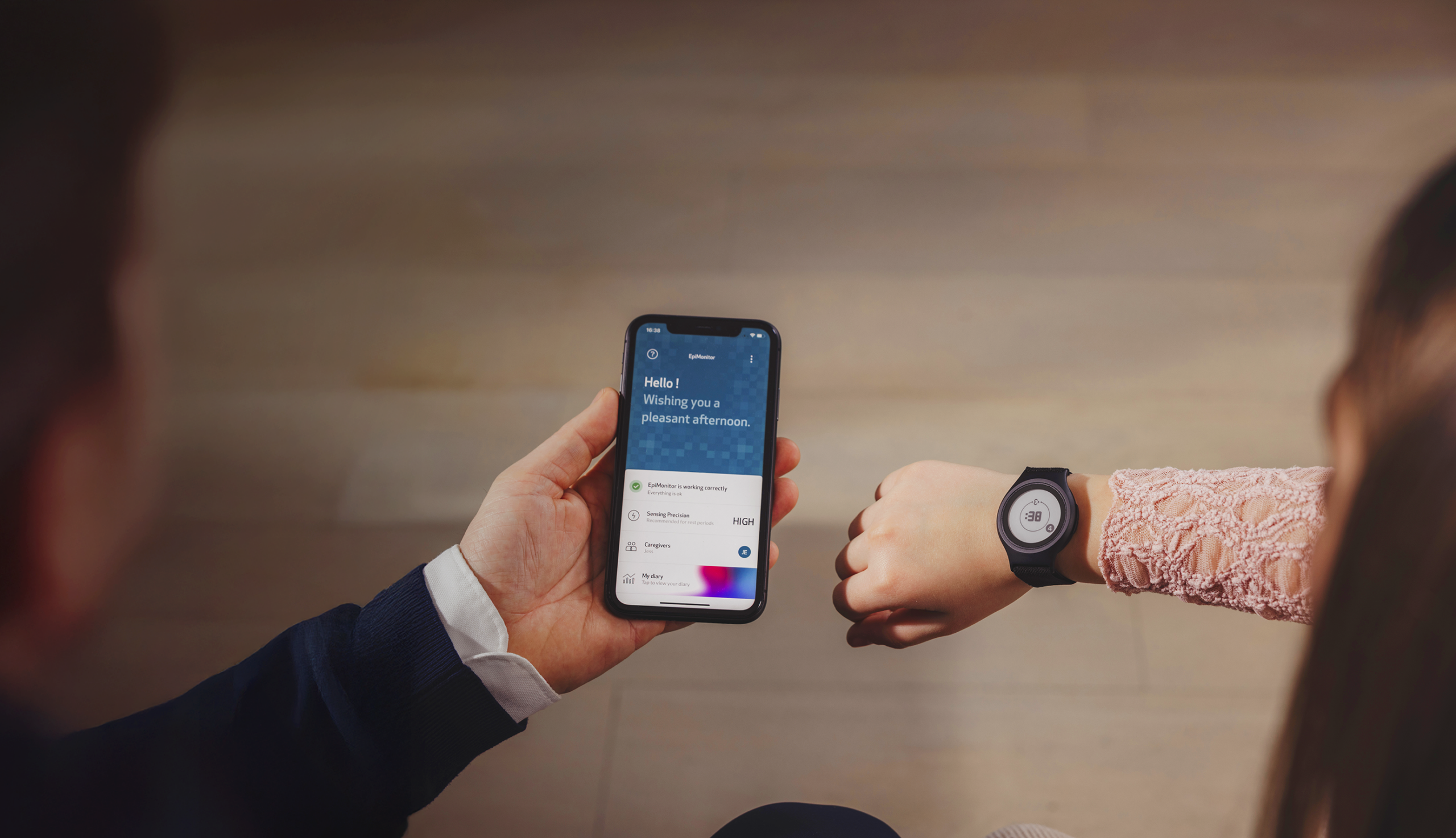 Epimonitor/Embraceplus Product en app